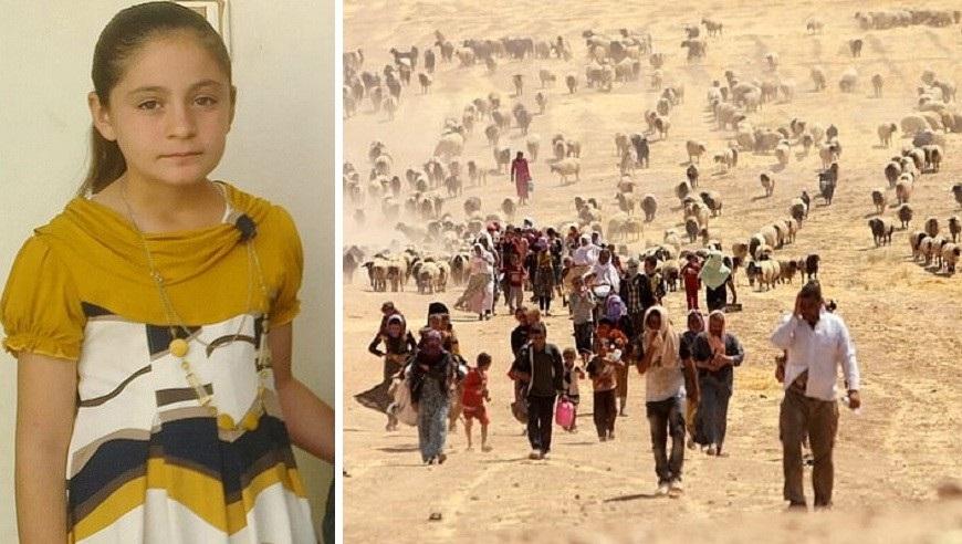 Fetița lăsată însărcinată Fetița yazidită lăsată însărcinată de ISIS