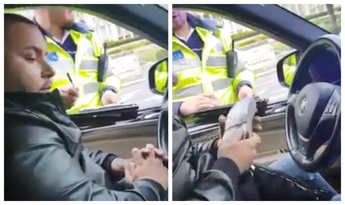 politist batjocorit sofer bmw Poliţist batjocorit de un şofer de BMW: 'Nu ştiu dacă am mărunt'