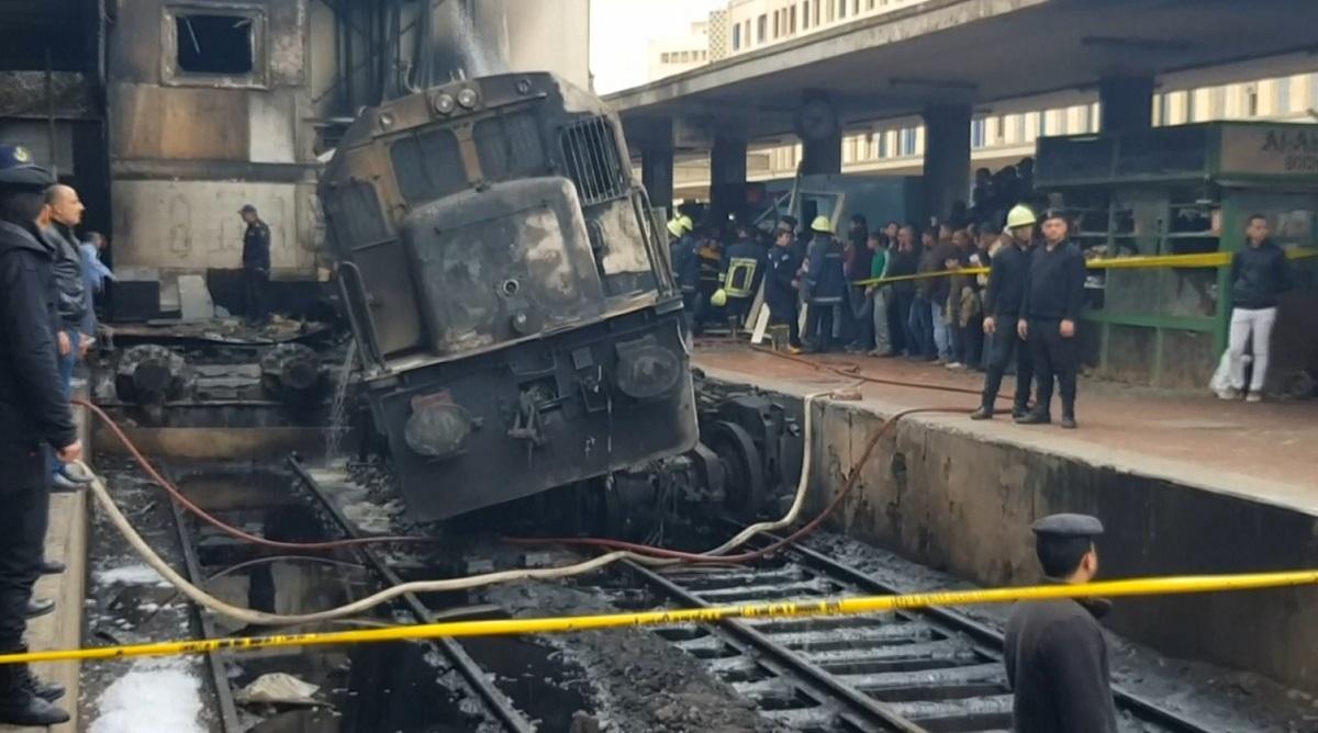 Explozie la un tren din Egipt