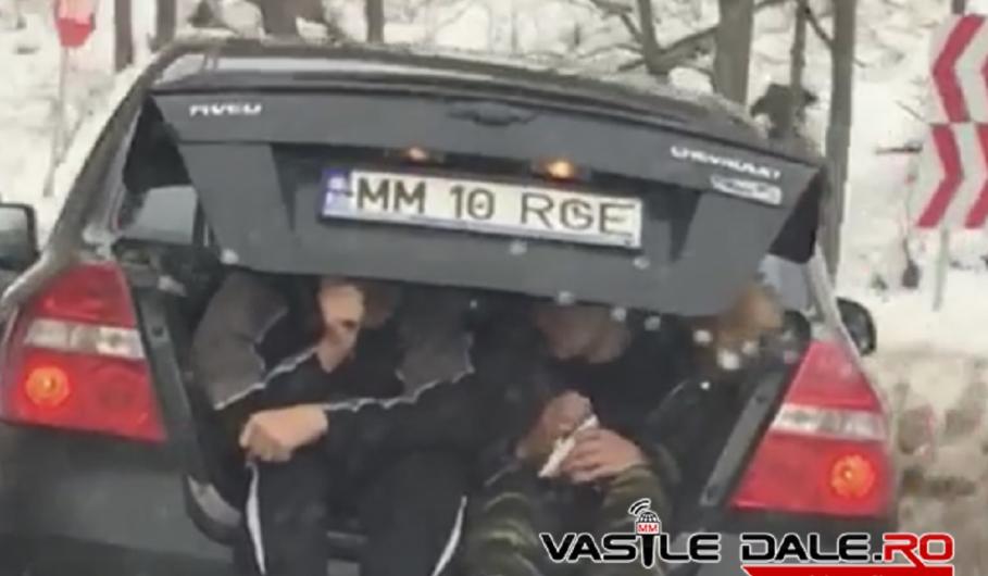 Imagini incredibile la Cavnic Şoferul a fost identificat
