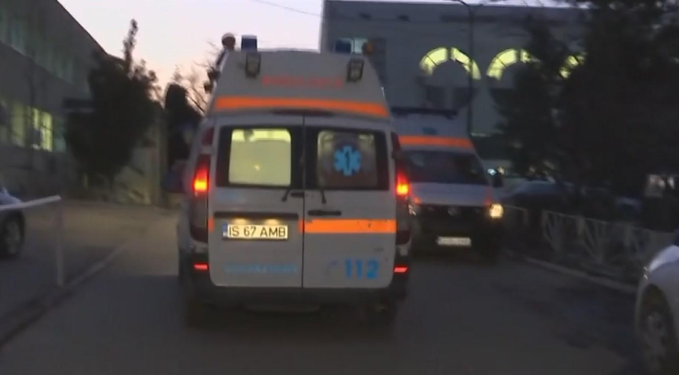 Ambulanță Ambulanță din Iași în misiune