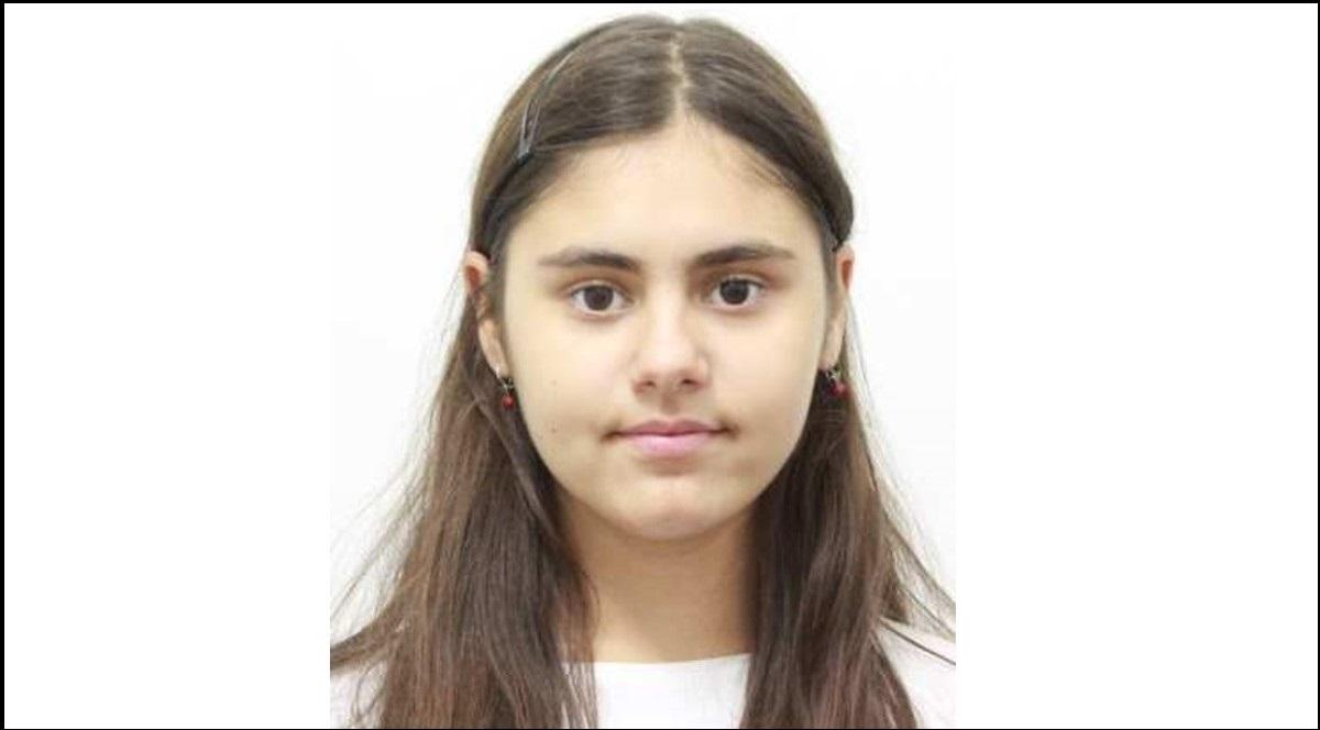 Andreea Cristina Manciu Fotografiei a adolescentei dispărute, dată de poliţişti