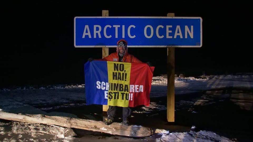 Avram Iancu Avram Iancu la finalul maratonului de la Cercul Polar