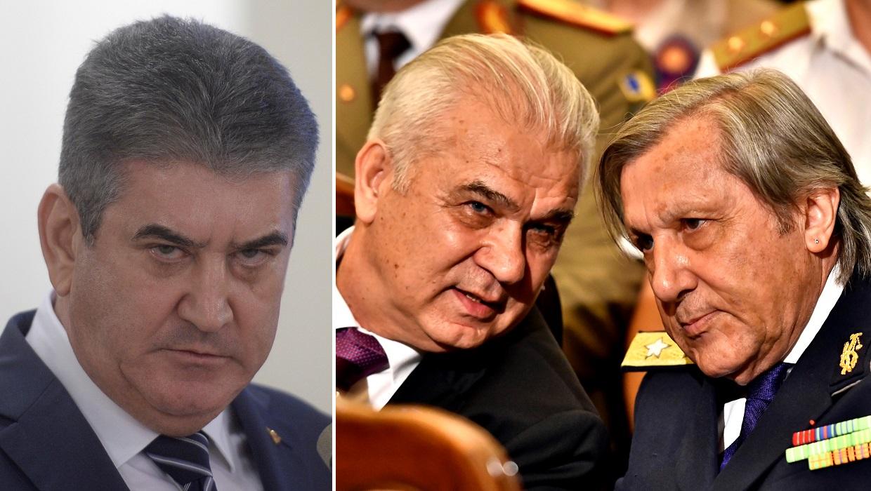 Oprea, Năstase și Iordănescu Gabriel Oprea, Ilie Năstase și Anghel Iordănescu