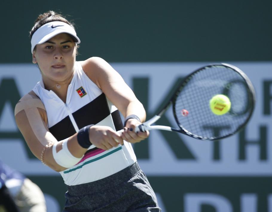 Bianca Andreescu, la Indian Wells Bianca Andreescu