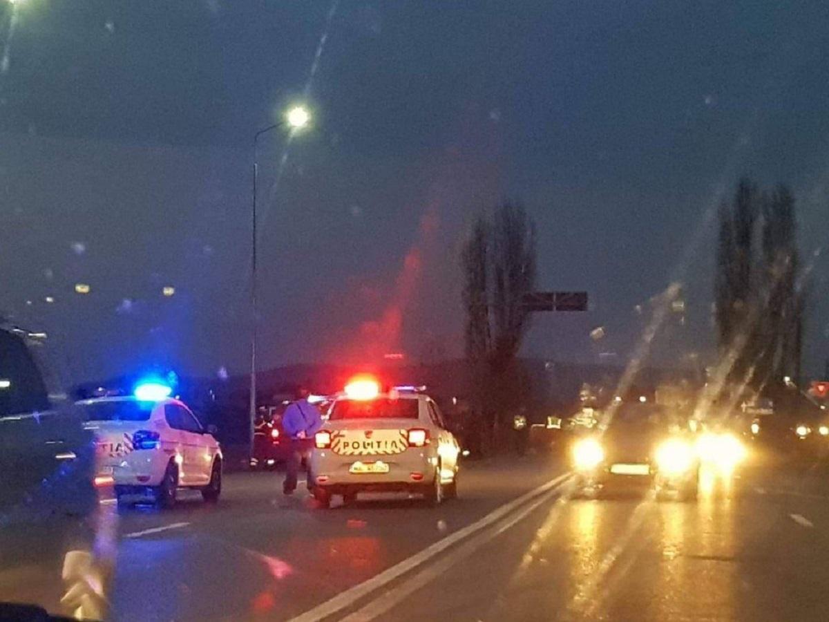 Accident cu autobuz, microbuz și o mașină Accident în apropiere de Ploiești