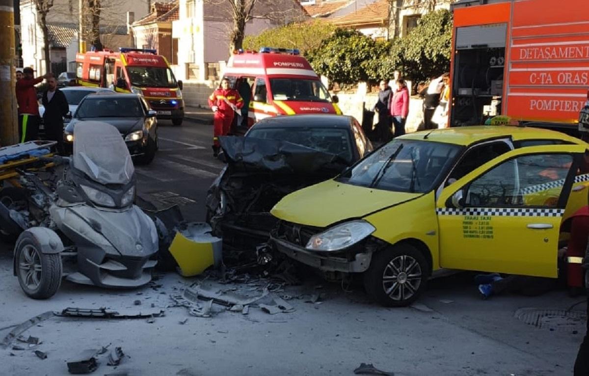 Judecătoare de la Curtea de Apel Constanța în stare gravă Accident în Constanța