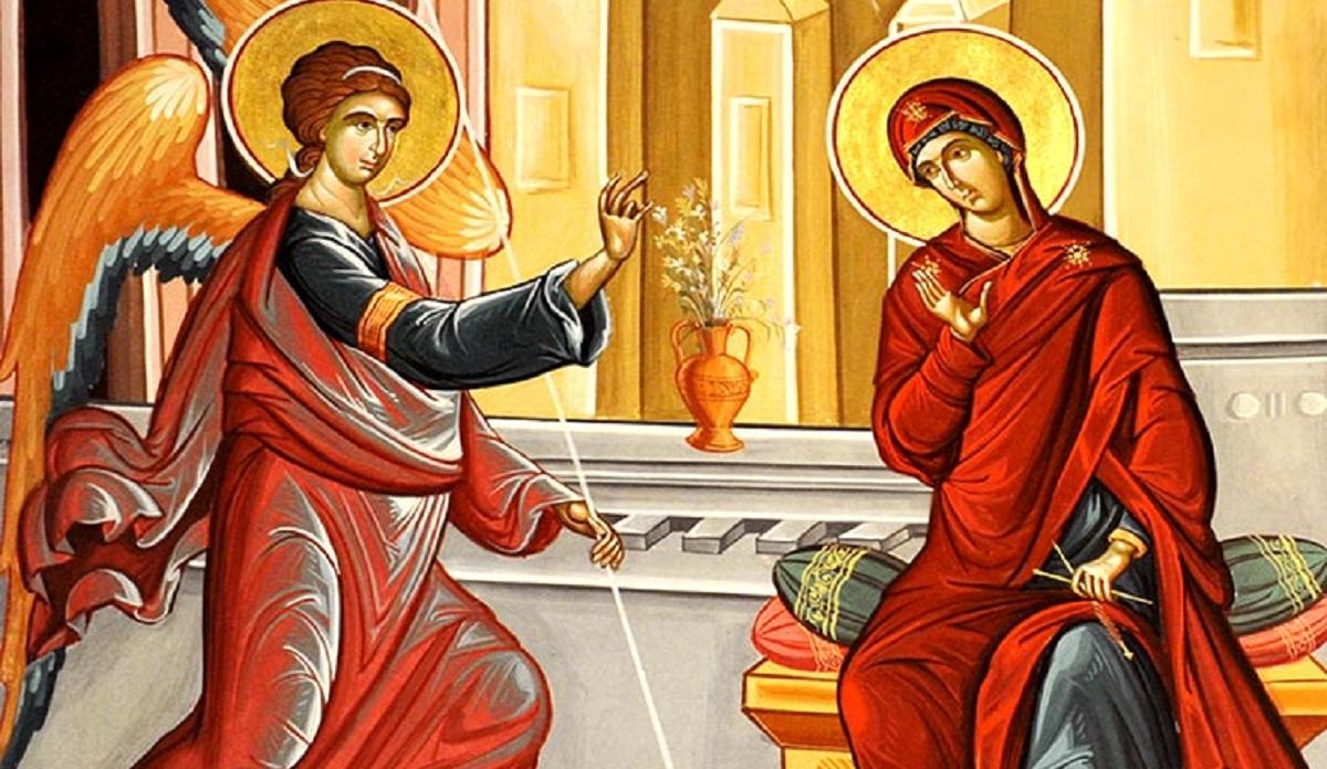 Arhanghelul Gavriil și Fecioara Maria Buna Vestire 2019