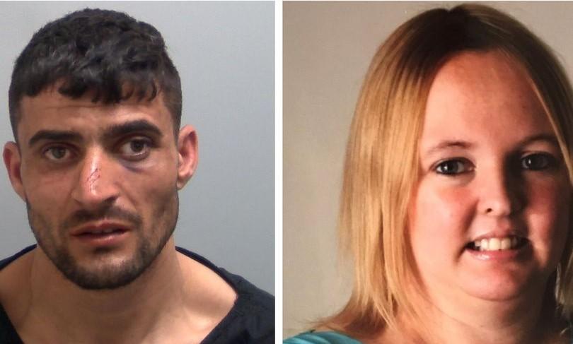 Criminalul și victima Criminalul Florin Ion și victima sa, Julie Hunt