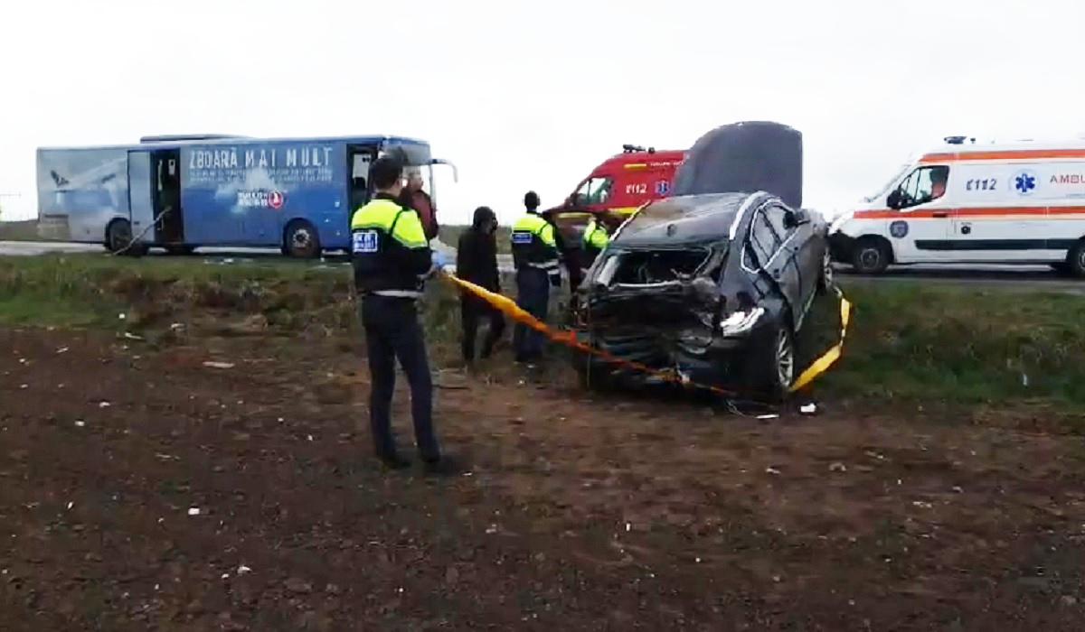 Accident la Mihail Kogălniceanu