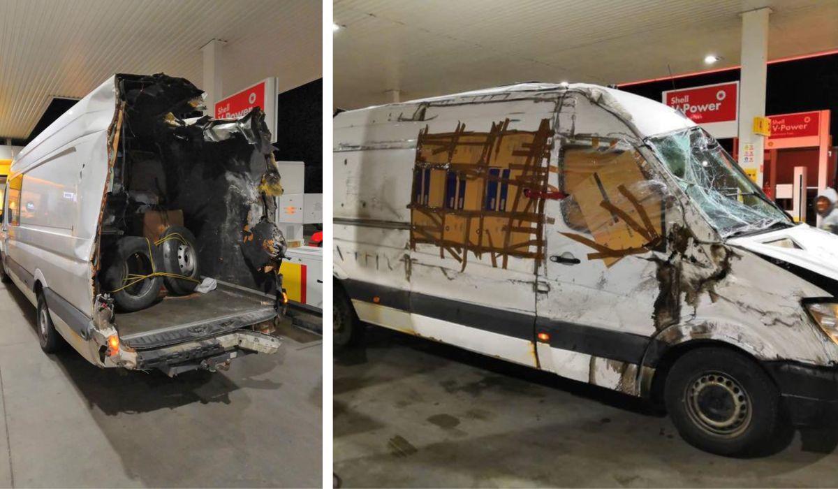 Şofer român, implicat într-un accident în Ungaria, se întoarce cu microbuzul distrus în ţară