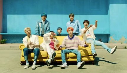 Trupa BTS, un nou record pe YouTube cu melodia Boy With Luv