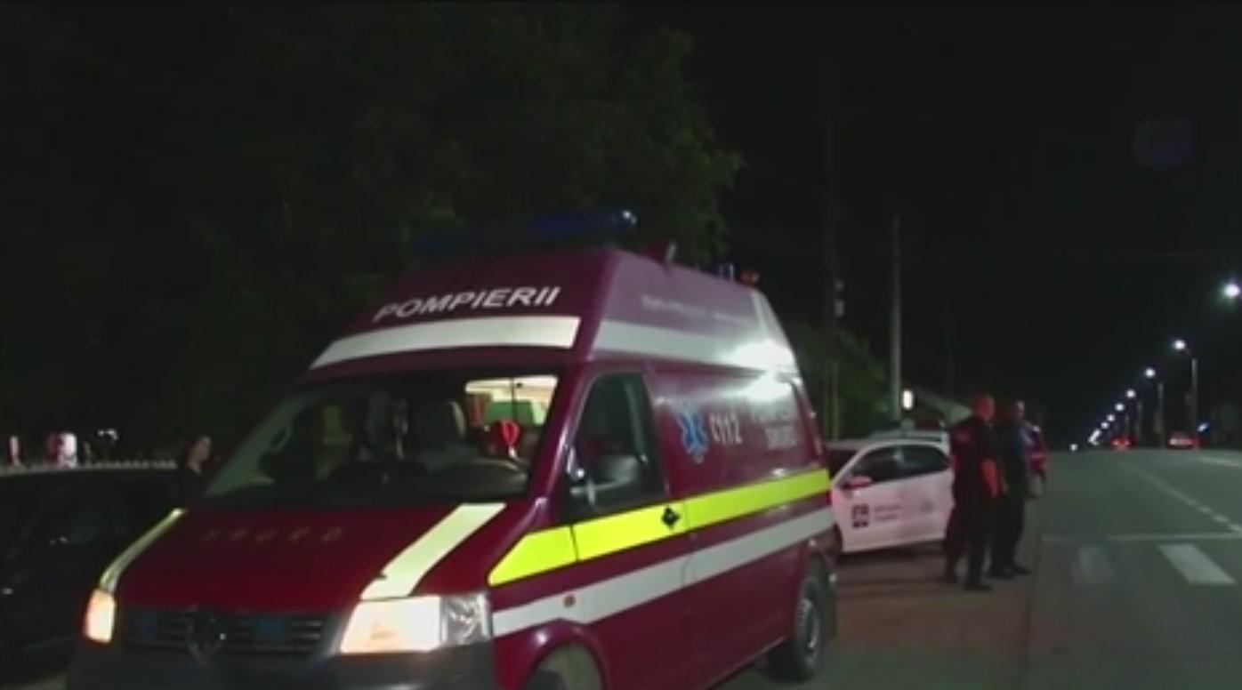 Pompieri și poliție la o operațiune de căutare