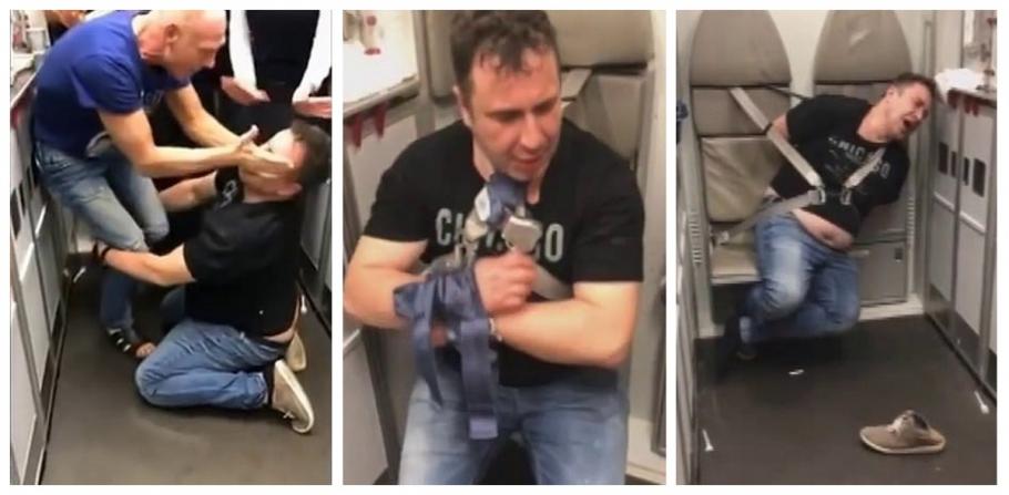 Medicul rus se dă victimă în incidentul de pe zborul Bangkok - Moscova Medicul rus se afla sub influenţa băuturilor alcoolice