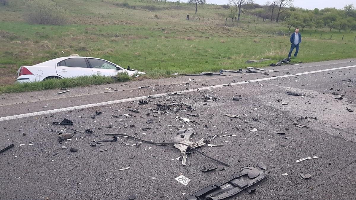 Accident teribil la Huedin, pe șoseaua Cluj - Oradea