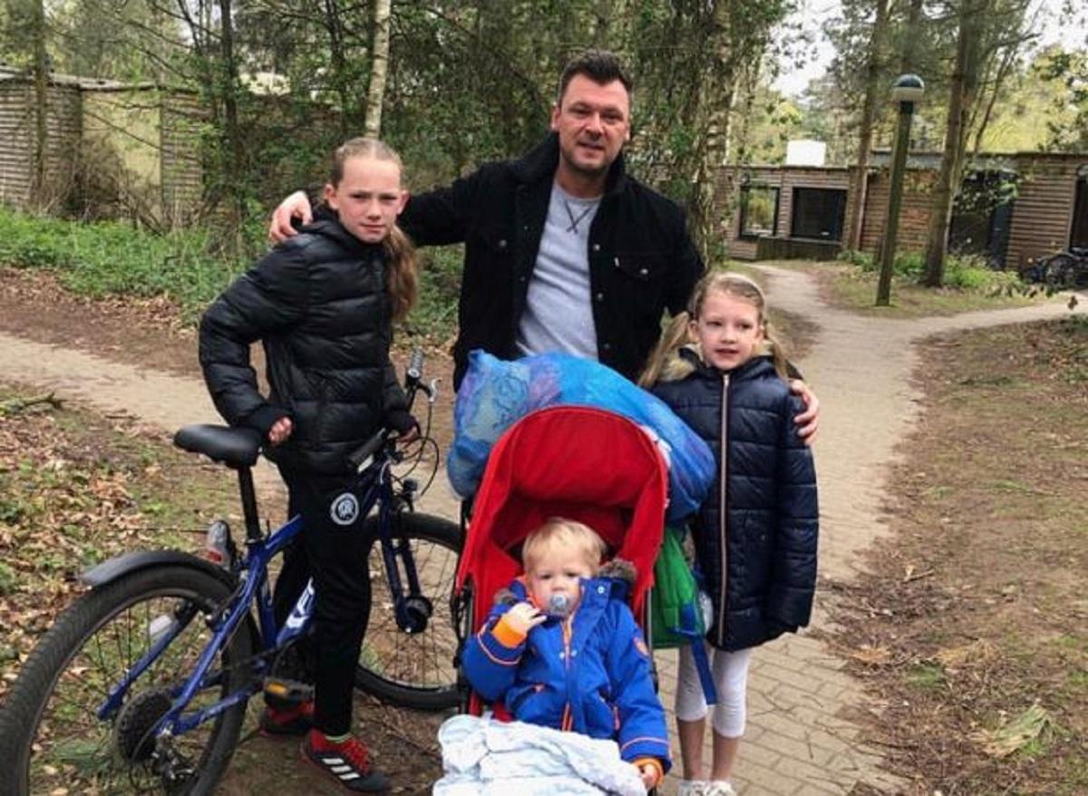 Chris era tatăl a trei copii