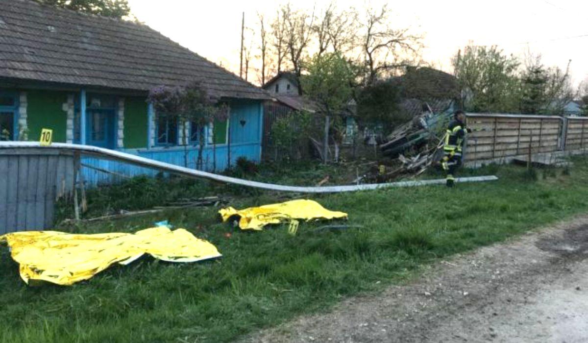 Polițiștii au găsit primele indicii în cazul cumplitului accident de la Hlipiceni, Botoșani