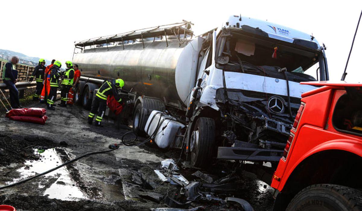 Un şofer român a închis o autostradă din Austria după un grav accident