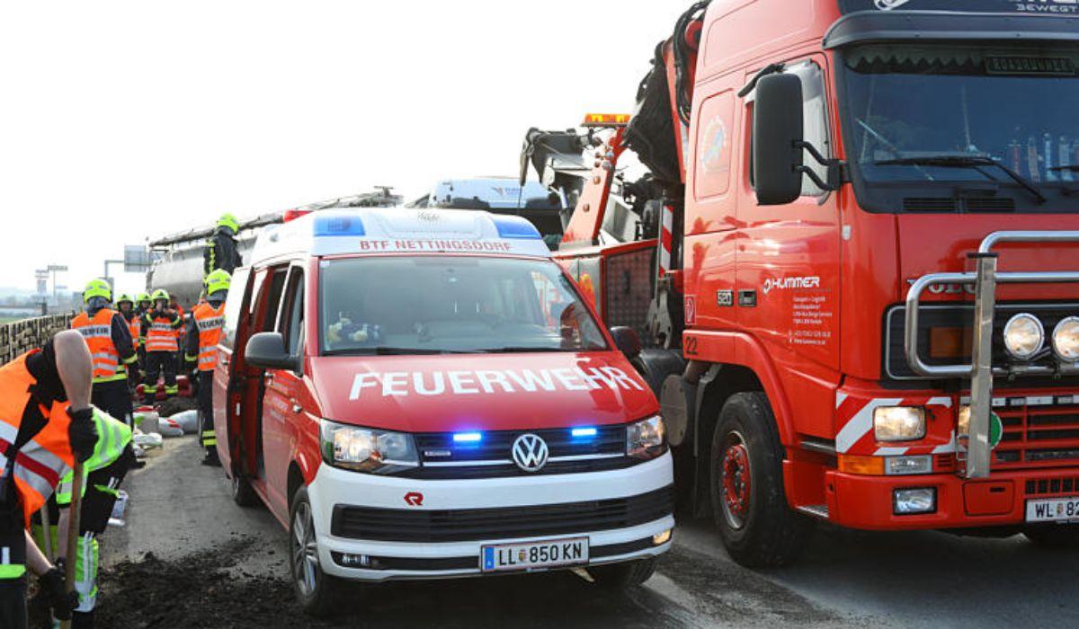Şofer român, implicat într-un grav accident în Austria
