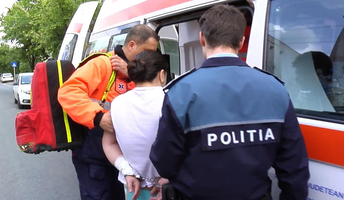 Femeia şi-a ştrangulat pruncul cu propriile mâini