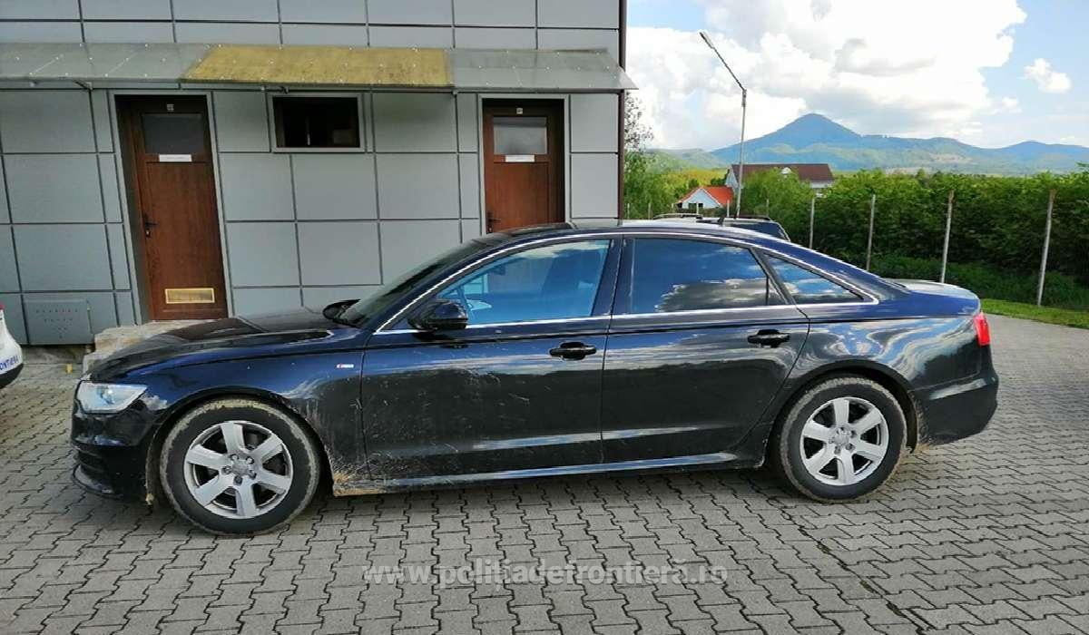Audi A 6 confiscat la Satu Mare