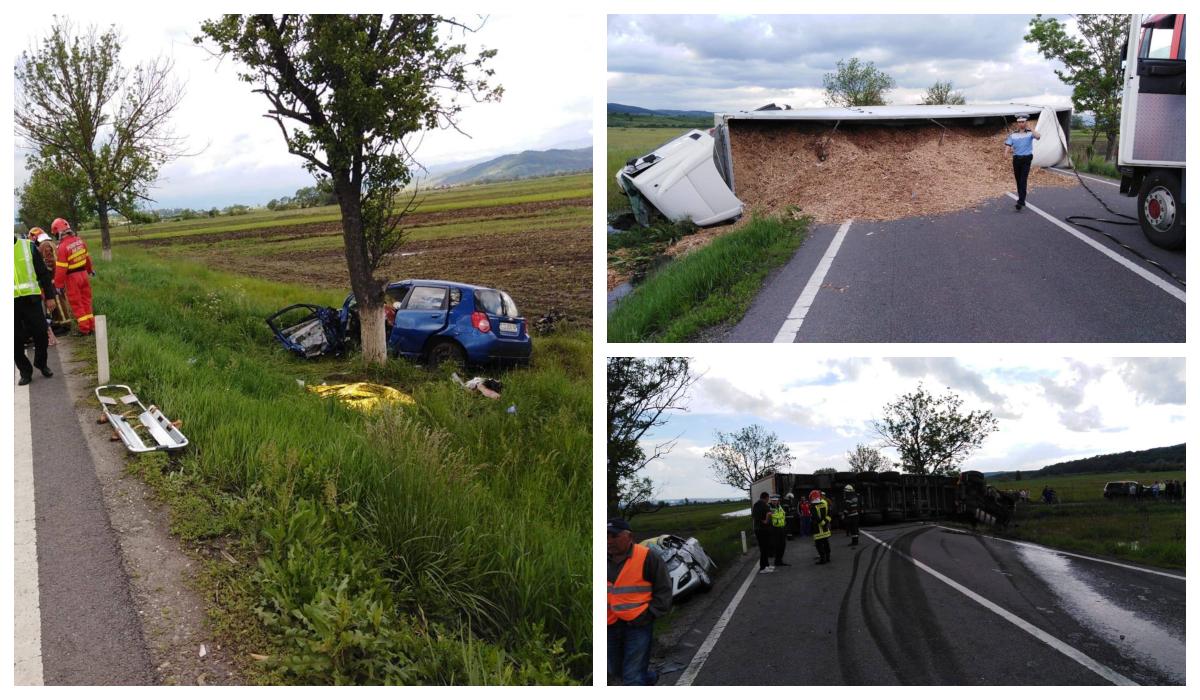Doi morţi în accidentul din Mureş