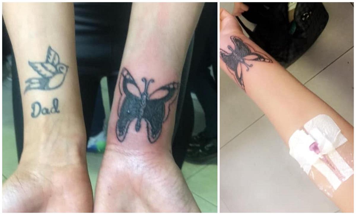 Tatuatorul nu a respectat normele de igienă