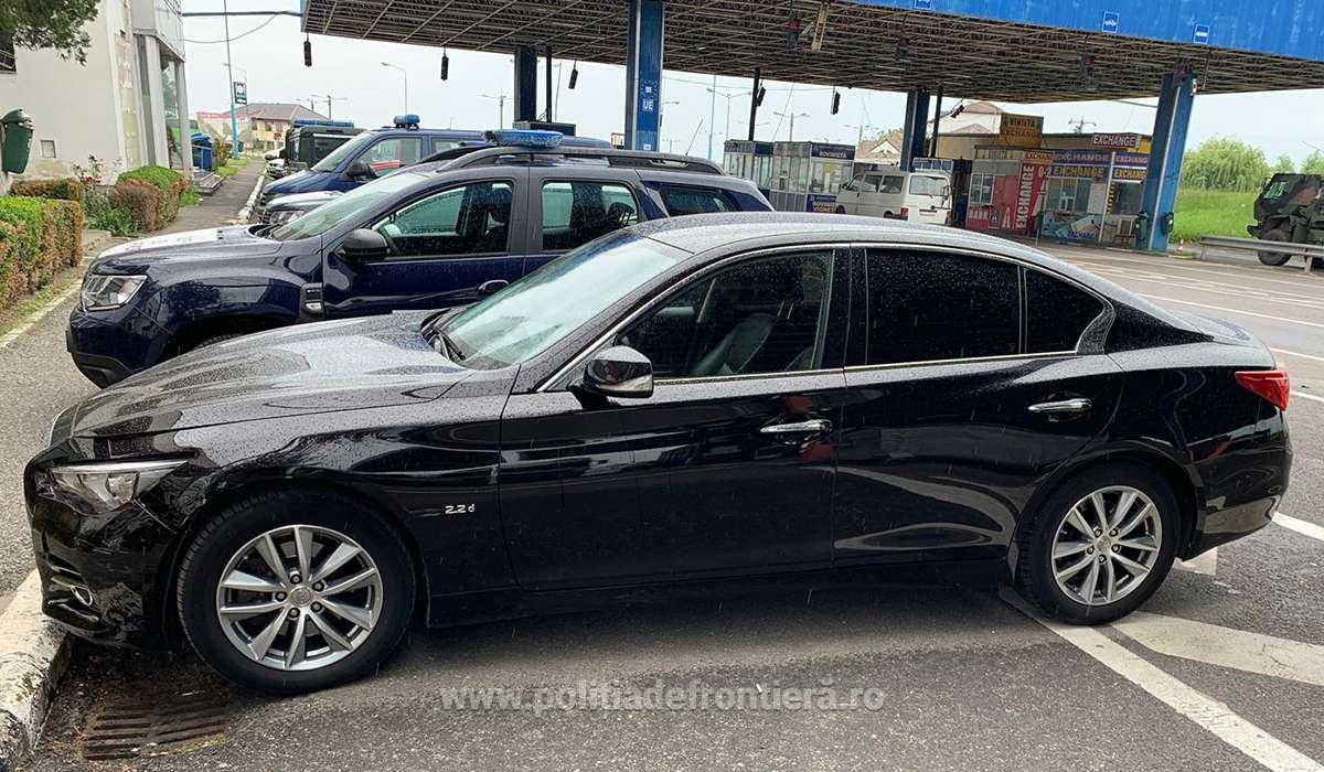 Maşină de 18.000 de euro confiscată la Nădlac