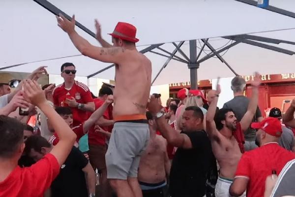 Atmosferă incendiară înainte de finala UEFA Champions League