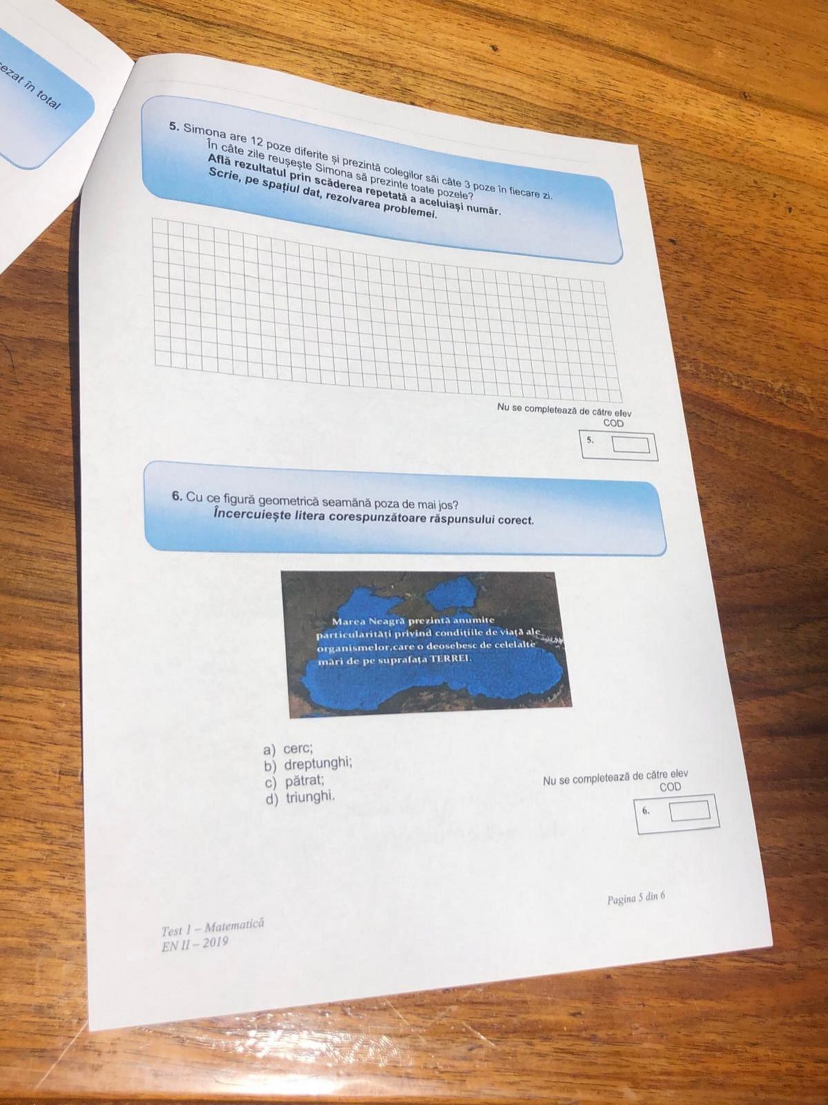 Evaluare Naţională 2019, clasa a II-a