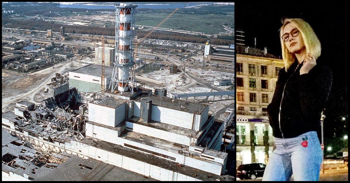 Copilă crescut în Cernobâl
