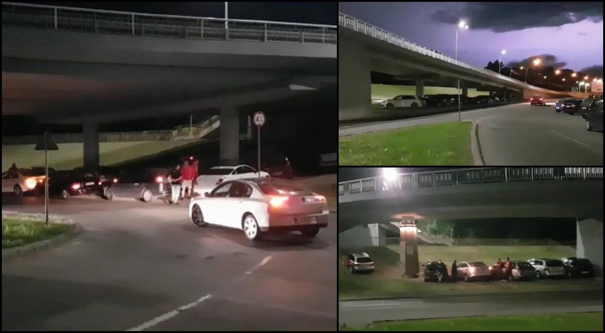 Haos, noaptea târziu, pe străzile din Satu Mare, după emiterea Codului roșu