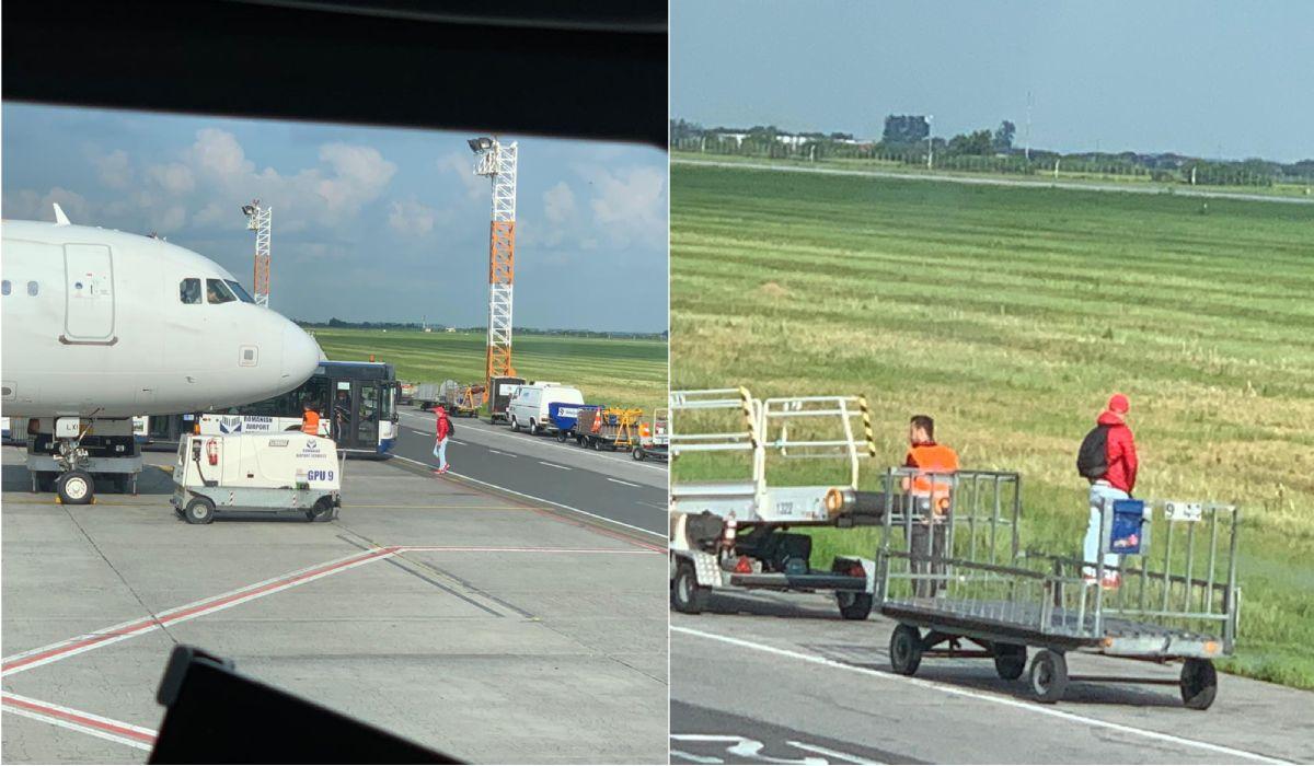 Un pasager şi-a făcut nevoile pe pista Aeroportului Otopeni