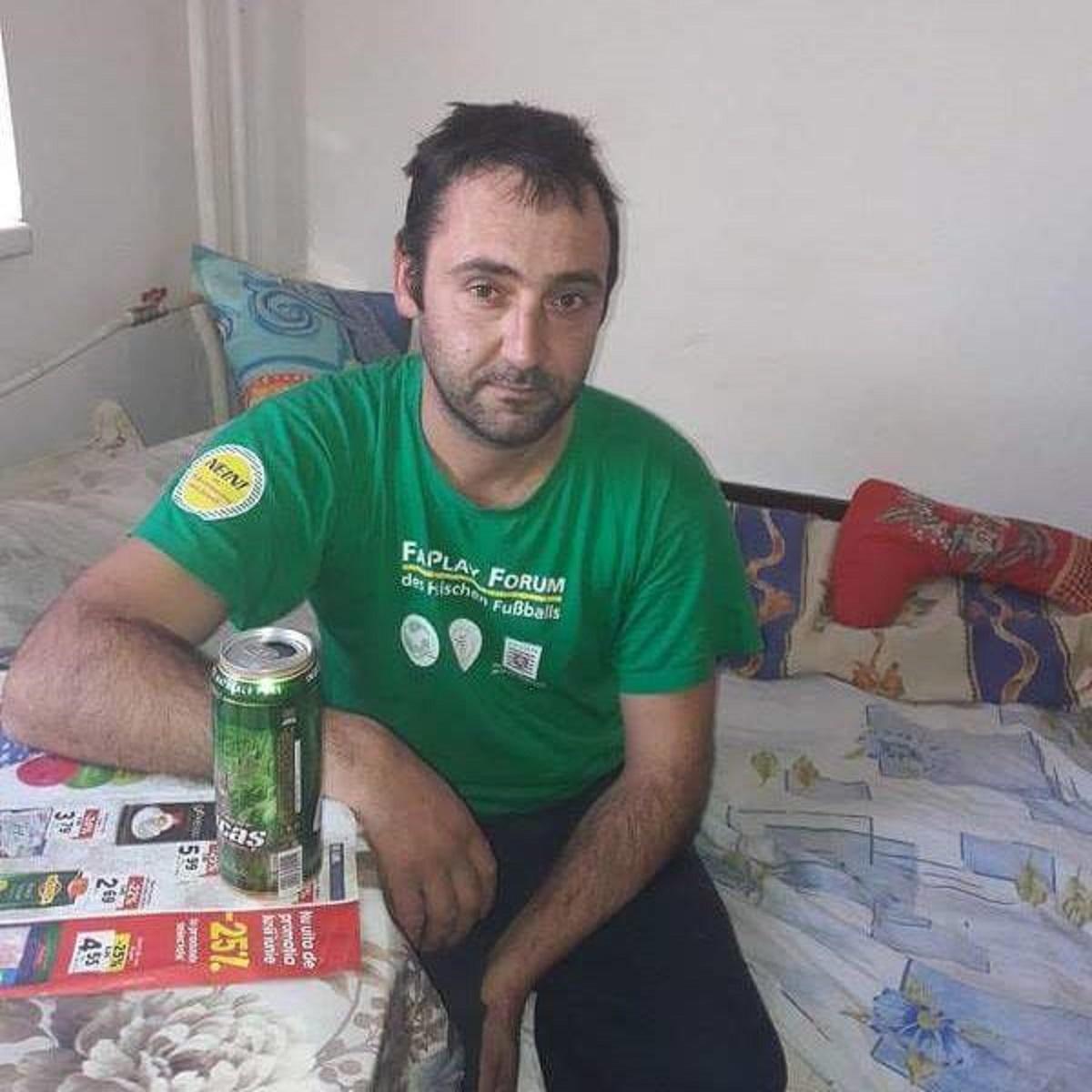 Adrian Vasiliu a fost descoperit în halta CFR Susani, lângă Traian Vuia