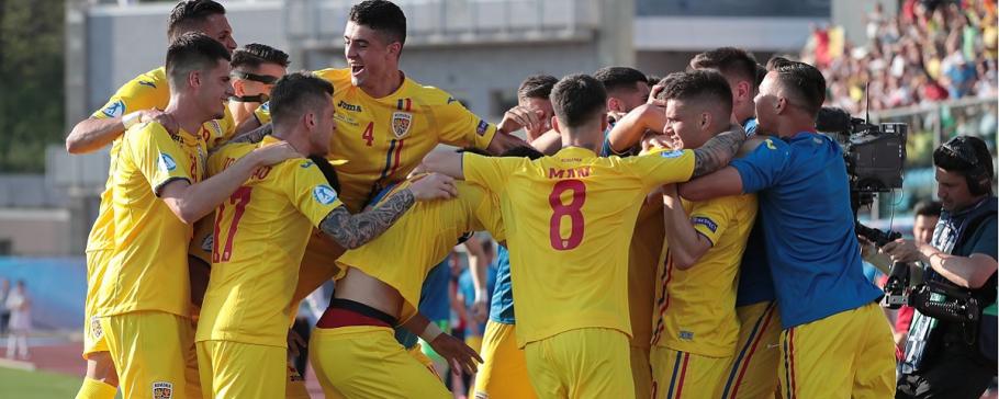 România este la un pas de semifinalele Campionatului European, după 4-2 cu Anglia România a obţinut a doua victorie consecutivă la Campionatul European de tineret