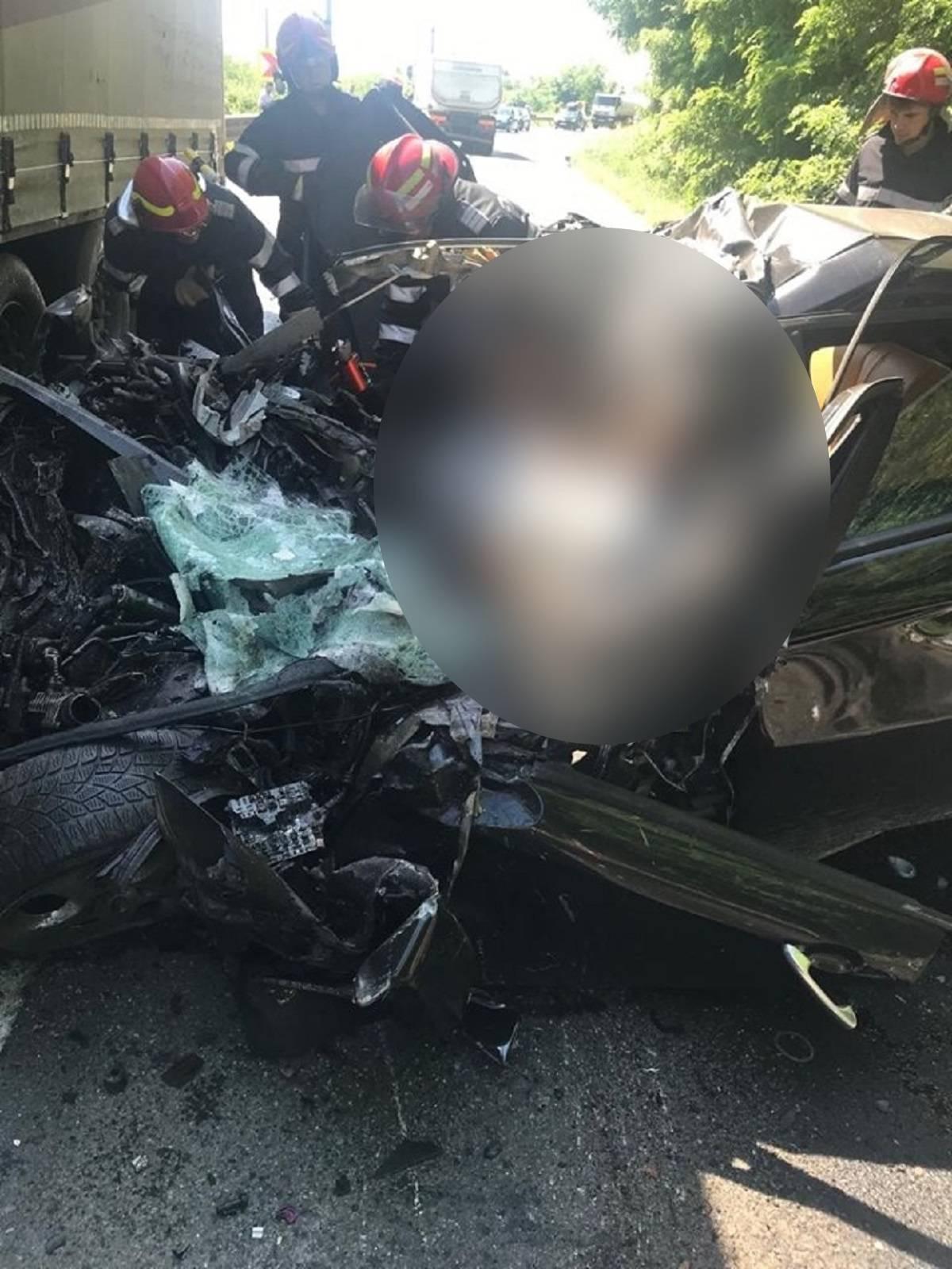 Accident teribil la Milova, în Arad