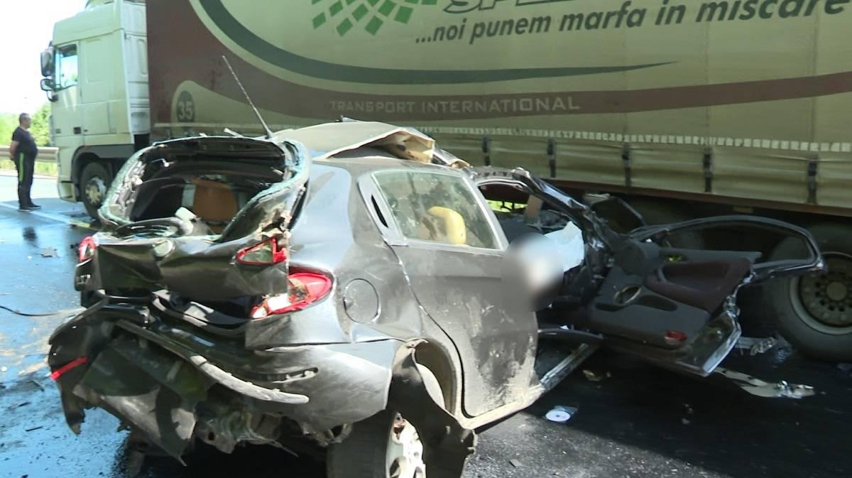 Accident teribil la Milova, în Arad