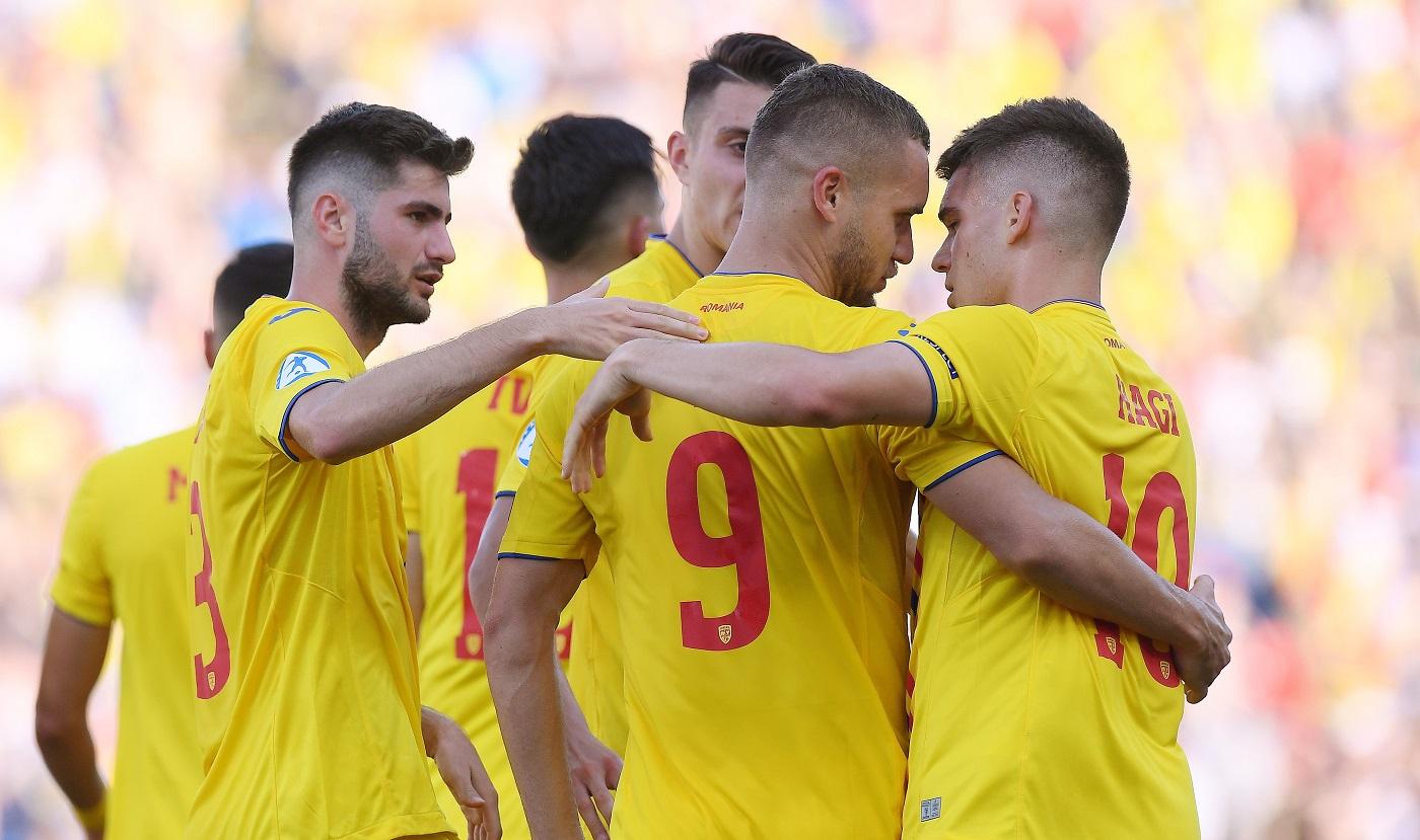 Jucătorii români în meciul cu Germania