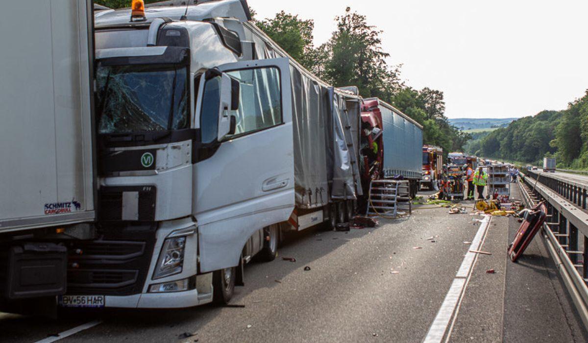 Român rănit într-un accident pe autostrada A5 din Germania