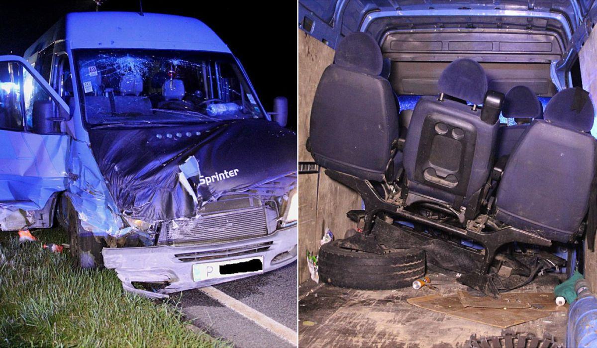 Microbuz cu 18 români înghesuiţi, accident în Munchen