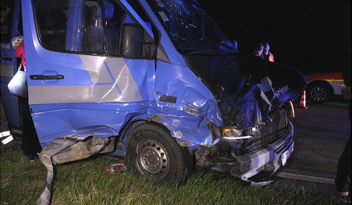 Microbuz cu români implicat într-un accident în Germania