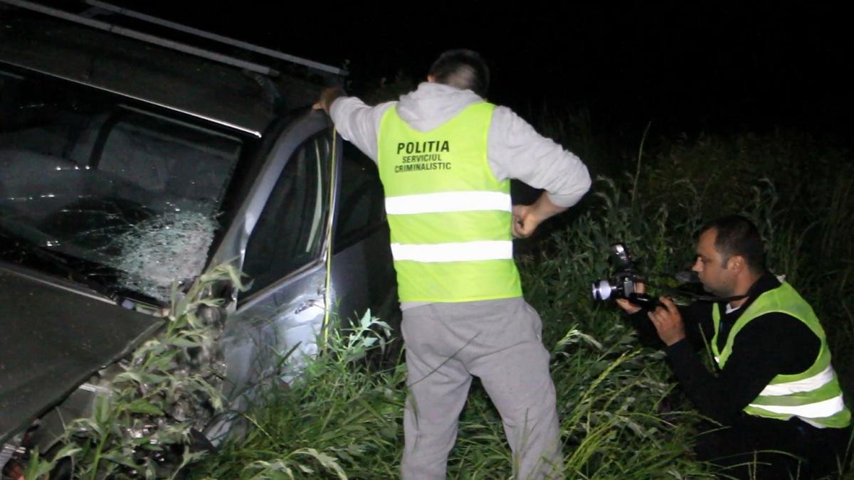 Un accident teribil s-a produs, noaptea trecută, pe DJ203, în comuna Ziduri, Buzău