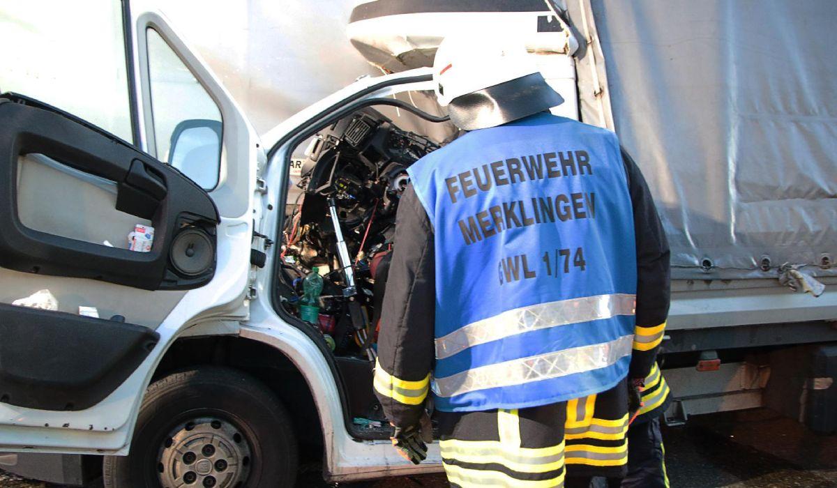 Şofer român a intrat în plin într-un camion pe autostrada A8 în Germania