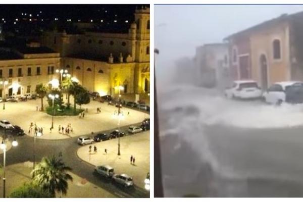 Câţiva localnici s-au amuzat pe seama situaţiei