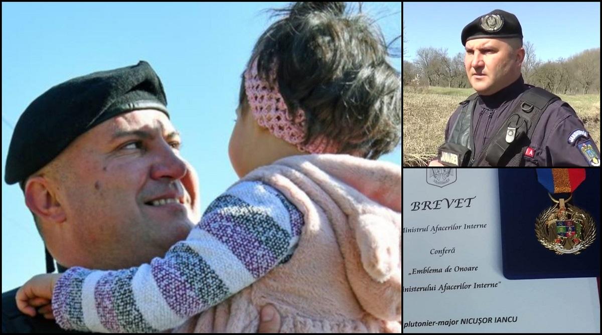 Nicuşor Iancu a salvat o fetiță alergând 3 kilometri cu ea în braţe, până la ambulanţă