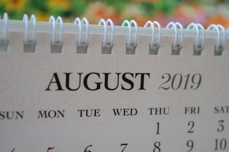 Zile libere în august 2019 Minivacanță de Sf. Maria