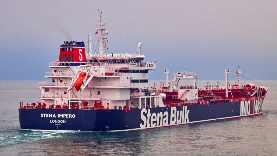 Petrolierul capturat Petrolierul britanic Stena Impero într-o poză de arhivă