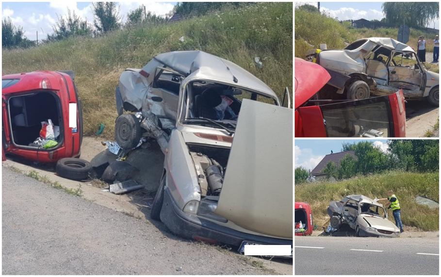Seaboard Vandalize Macadam Impact mortal pe centura Caransebeş, între un Seat şi o Dacia 1300