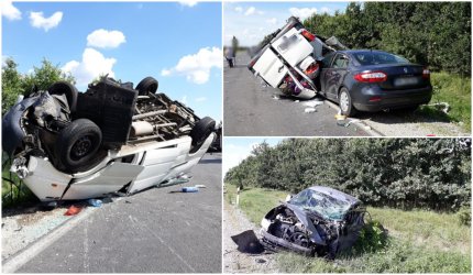 Şofer român accident în Ungaria