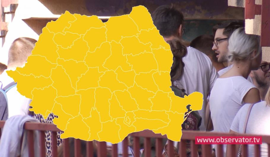 Harta judeţelor Harta de Bacalaureat cu judeţele României şi Municipiul Bucureşti